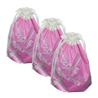 Sac cosmétique double couche imperméable en EVA recyclable et écologique avec cordon de serrage, imprimé avec logo personnalisé par gravure, pour vêtements, chaussures et chaussettes
