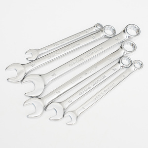 Alta calidad No. 45 Acero 6 piezas 8 piezas 10 piezas 12 piezas Todos los tamaños Llave inglesa Anillo Llave combinada Juego de llaves inglesas - Product Image 2
