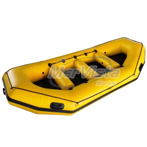 แม่น้ำสีขาวแบบพกพาพีวีซีเรือบดพอง Rafing เรือขายประเทศไทย - Product Image 4