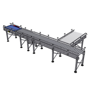 Customized Conveyor Line 800 Mm Pvc Belt Adjustable Speed Industrial Aluminum Profile Assembly Line - Product Image 5