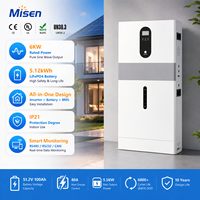 Sistema de Almacenamiento de Energía Solar para el Hogar Misen 6KW 5KWh Todo en Uno ESS LiFePO4 con Inversor Híbrido y Energía de Respaldo