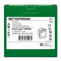Schnei&der METSEPM5560 Nouveau compteur de puissance PowerLogic PM5560 triphasé 0.2S