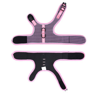 Rabbit Vest Harness Pink Breathable Adjustable Small <b>Pet</b> Chest Strap For Cat And Rabbit <b>Leash</b> Set - Product Image 3