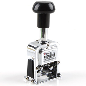 Máquina de Numeración Automática Comix B3906, Modelo Contable de 6 Dígitos, Acero Inoxidable, Duradera - Product Image 1