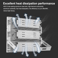 Projecteur LED modulaire pour terrain de football, éclairage sportif haute luminosité pour stade, aéroport, zone industrielle