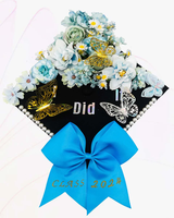 Topi Wisuda DIY OEM University dengan Kit Bunga