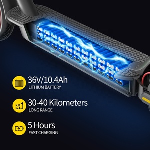 Patinete Eléctrico Personalizado Barato de Largo Alcance, 350W, 8.5 Pulgadas, 30KMH, Plegable para Adultos, K10 Elektro Roller 350W K10 - Product Image 2
