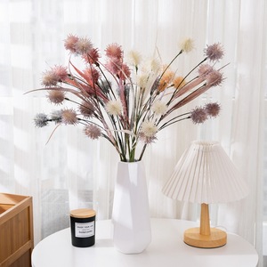 CallaFloral – Bouquet de fleurs de pissenlit artificielles en plastique, fausses fleurs pour la décoration de la maison et de mariage MW09107 - Product Image 1
