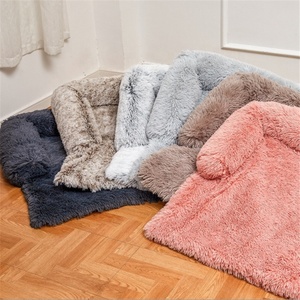 Super Soft Long Plüsch Wasserdicht <span class=keywords><strong>Pet</strong></span> Dog Couch Zubehör Abdeckung Abnehmbar Four Seasons Verfügbar Wasch bares Sofa kissen <span class=keywords><strong>Pet</strong></span> Bed - Product Image 5