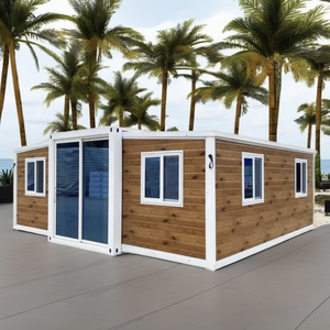 USA Hurricane-Proof Certifié 40ft Conteneur Extensible Maison Moderne Mobile Modulaire Salon Pliable Préfabriqué Bureau Hôtel - Product Image 1