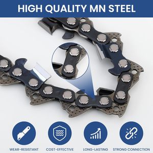 <span class=keywords><strong>Cadena</strong></span> de <span class=keywords><strong>Motosierra</strong></span> de 20 Pulgadas, Calibre .050", Paso de 3/8", 72 Eslabones de Transmisión, 33RS, Compatible con Husqvarna 455/460 y <span class=keywords><strong>Poulan</strong></span> PR5020 - Product Image 5