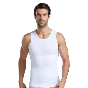 MeiSu Droppshipp T012 בטן בקרת דחיסת חולצות שומן גברים קסם גוף Shapewear וסטים