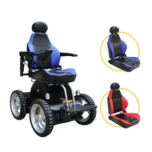 New Products 2018 Innovative Product 4 Wide Wheels Luxury Electric Stair Climbing Wheelchair Rehabilitation Therapy Supplies