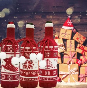 Copertura Della Bottiglia di vino Borse <span class=keywords><strong>Babbo</strong></span> <span class=keywords><strong>natale</strong></span> Copertura Della Bottiglia di Vino Sacchetto Del Regalo Di <span class=keywords><strong>Natale</strong></span> Del Partito di Pranzo di <span class=keywords><strong>Natale</strong></span> Tabella Decorazione di <span class=keywords><strong>Buon</strong></span> <span class=keywords><strong>Natale</strong></span> - Product Image 2