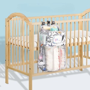 Organizador Suspenso para Berço de Bebê, Organizador de Fraldas para Berçário, Bolsa de Armazenamento ao Lado da Cama - Product Image 2