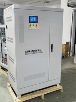 Stabilisateur de tension automatique servo triphasé AC en cuivre 250 kVA 250 kW SBW avec affichage LED 380 V 480 V