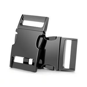 Metalls eitige Entriegelung schnalle Zoll Gurts chnalle Paracord Armband Clip Verschlüsse für Lederband, Hunde halsbänder, Gurte, Gürtel - Product Image 4