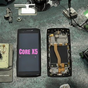 Display LCD di Ricambio per Telefono Cellulare Crosscall Core X5 con Touch Screen e Cornice <span class=keywords><strong>Ercan</strong></span>, Garanzia di 1 Anno - Colore Nero - Product Image 3