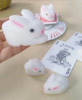 Lot de tampons absorbants écologiques classiques pour trucs de magie, haute absorption, pour Rabbit Prop One Big Three Sizes (Petit/Moyen/Grand)