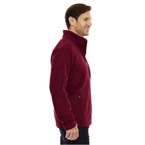 Men's <b>Slim</b> <b>Fit</b> XS Autumn Season Polar Fleece <b>Jacket</b> Stand Collar Zipper Closure Casual Front Logo High Street Plain OEM Service - Product Image 3