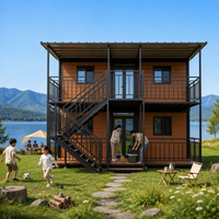 Maison préfabriquée de luxe pour salle de bain et cuisine, maison préfabriquée, petite maison à vendre, espace de vie confortable