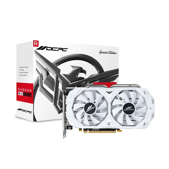Tarjeta de video xfx - ati amd radeon rx580 8gb ( rx-580p8dfd6 ) gts oc