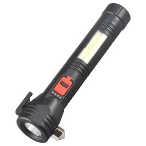 Multifunctional Car <b>Safety</b> Hammer Flashlight <b>Window</b> Breaker LED Emergency Tool With Compass - Product Image 2