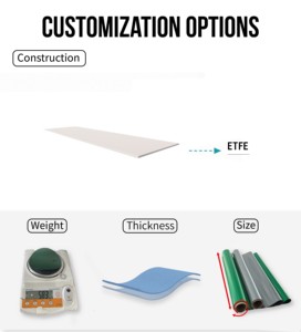 ETFE-400 buona trasmissione della luce e di alta qualità strutture ETFE architettura membrana - Product Image 4