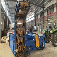 Récolteuse automatique de légumes-racines 4UDS-90 pour tracteur (pommes de terre, patates douces, carottes, oignons, ail)
