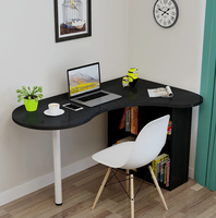 Bureau d'angle bureau d'ordinateur incurvé combinaison bureau bureau apprentissage table de lecture
