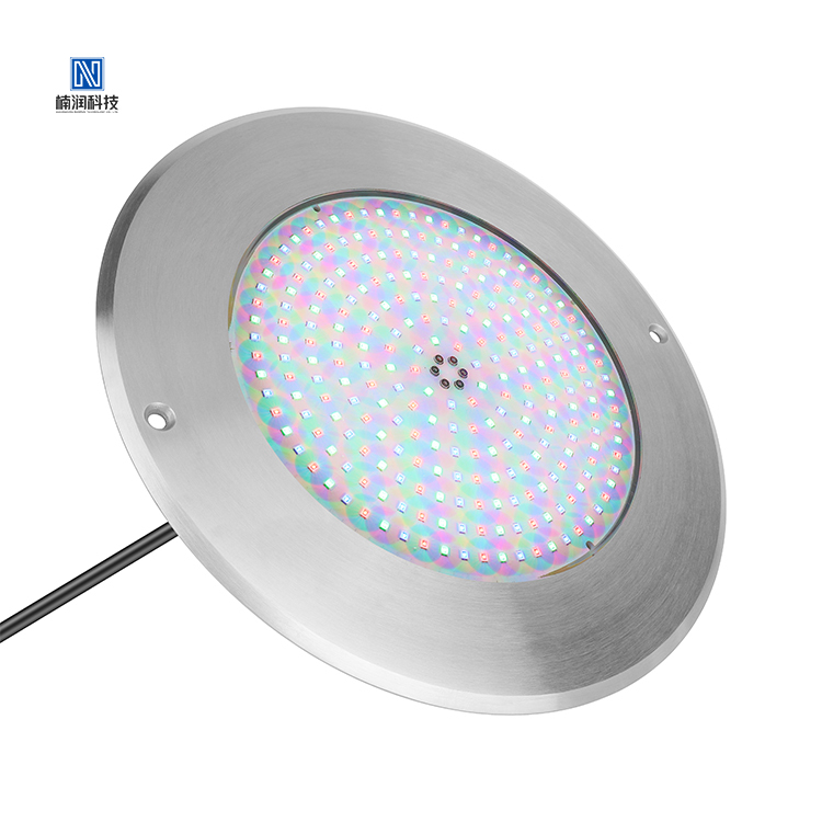 Super Bright 42W RGB 316SS LED Underwater Lighting IP68 Indicator Lights Swimming Pools Durable Waterproof Display Screen 2-Year