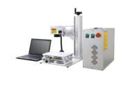 Mesin penanda Laser 20w/30w/50w/100w jam tangan ponsel Cnc mesin penanda Laser serat logam harga langsung pabrik Mini