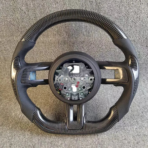 Ventes directes d'usine pour <span class=keywords><strong>2015</strong></span>-2023 <span class=keywords><strong>Ford</strong></span> <span class=keywords><strong>Mustang</strong></span> <span class=keywords><strong>GT</strong></span> Racing Style pour les modèles Sheber Volant en fibre de carbone personnalisé Orange - Product Image 5