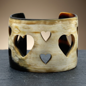 Productos Más Vendidos 2026 en EE. UU. Brazalete de Cuerno Ecológico DTJ Personalizable, Venta Caliente, Color Natural para Niños, Aniversario - Product Image 3