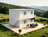 Casas Modulares Modernas en Contenedores, Transpirables, de Rápida Construcción, Ecológicas, Soluciones de Vivienda para Exteriores, Mercados Globales, Ensamblaje Rápido, Prefabricadas