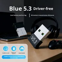 Vente chaude basse énergie 5.3 USB pour adaptateur Dongle cuivre ABS pour ordinateur souris ordinateur portable clavier accessoires