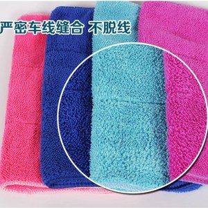 Chiffon de nettoyage en polaire corail, rectangulaire, absorbant, sans peluches, pour le nettoyage des sols de cuisine - Product Image 2