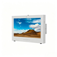Affichage numérique LCD mural extérieur de 21,5 pouces, écran tactile, étanche IP65, luminosité de 3000 nits pour la rue et la route
