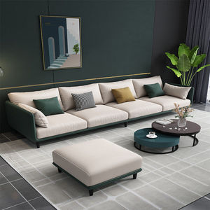 [Brand] Fabric <b>Sofa</b> U-Shape Square Removable Washable <b>Foam</b> Filling Modern Living Room <b>Sofa</b> - Product Image 2