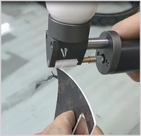 Machine électrique portative à huile pour bords de cuir, idéale pour la fabrication de chaussures et sacs