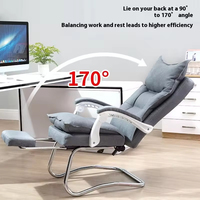 Chaise de bureau ergonomique pour le dessin avec repose-pieds réglable et soutien lombaire, tabouret haut pour table de dessin et studio