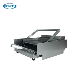 6 miếng bánh hamburger Bun nướng bánh mỳ tự động thương mại 800W điện băng tải Burger Bun nướng bánh mỳ - Product Image 2