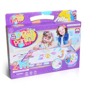 Ept Vente en gros, tapis magique aquatique réutilisable 50x50cm, tapis à dessin pour enfants avec six stylos de couleur - Product Image 2