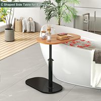 Table basse de luxe pour balcon, technique sculptée, double, pour petit espace - pour salle de bain, armoire, salon, côté canapé mobile