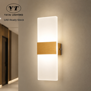 Modern Indoor Acrylic <b>Led</b> Wall <b>Light</b> Metal Wall Mounted For Bedroom Living <b>Room</b> Corridor Home 4W CCT Selectable - Product Image 1