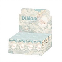 POPMTRA DIMOO Série à Durée Limitée Thème Animaux Boîte Mystère Originale Figurine PVC Boîtes Aveugles Pré-vente Cadeau