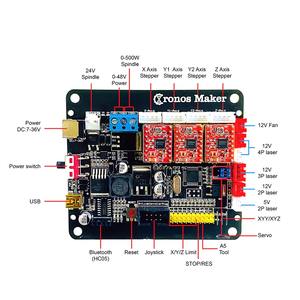 เครื่องแกะสลักเลเซอร์ CNC 3018 <span class=keywords><strong>PLUS</strong></span> พร้อมหัวเลเซอร์ 40W สำหรับขาย - Product Image 6