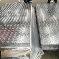 Tôle d'aluminium antidérapante 3003 H24 à motif damier