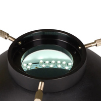 LED Diffused Dome Ring Light for Stereo Microscope