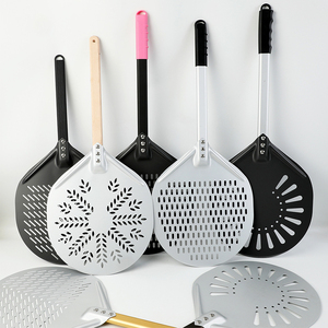 <span class=keywords><strong>Pala</strong></span> de torneado de <span class=keywords><strong>pizza</strong></span> con mango de aleación de aluminio de 12 pulgadas, comercial, redonda perforada, <span class=keywords><strong>para</strong></span> <span class=keywords><strong>pizza</strong></span> - Product Image 3